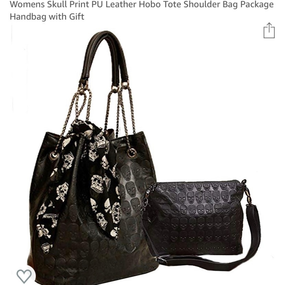 Brand new skull purse